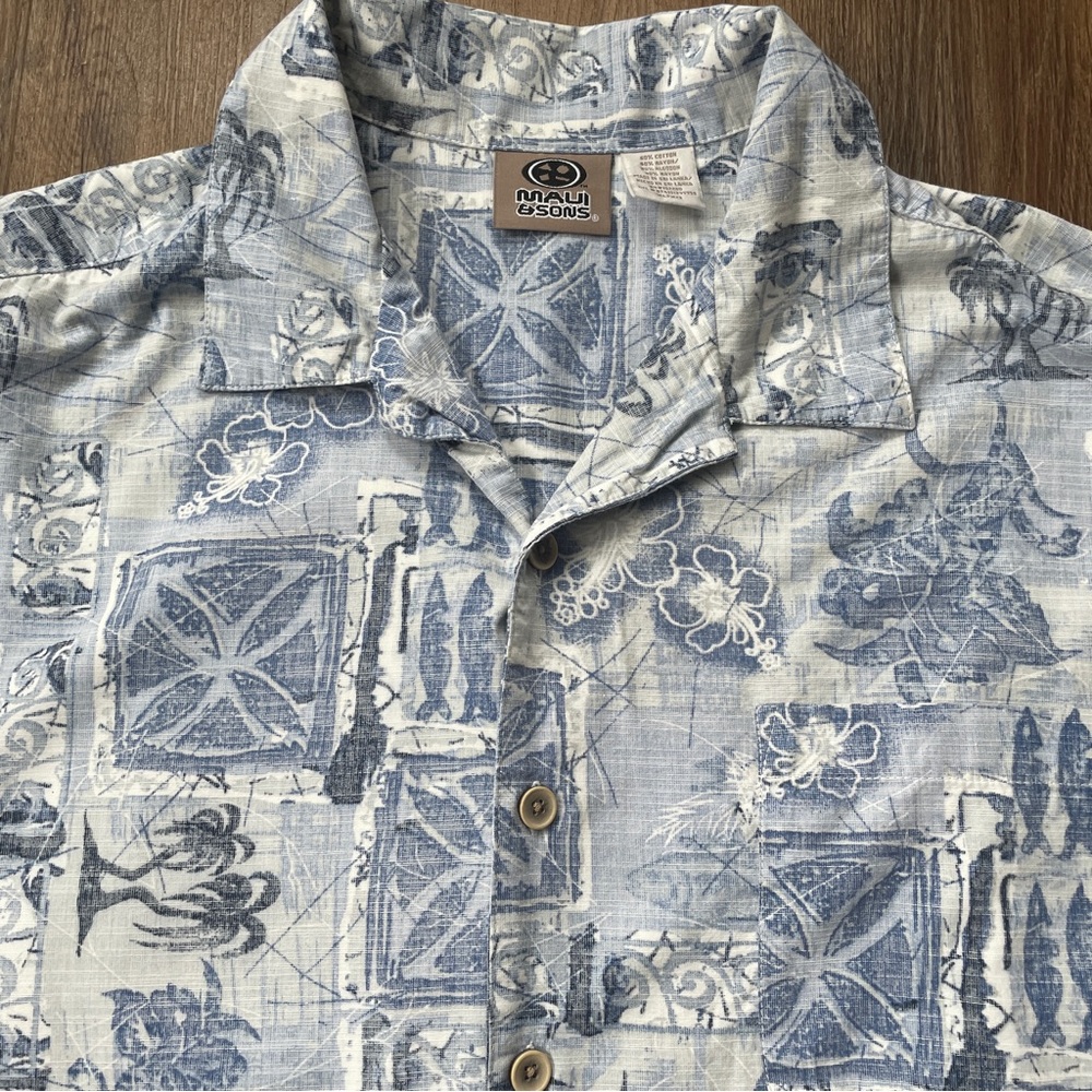 Maui & Sons Hawaiian shirt XL